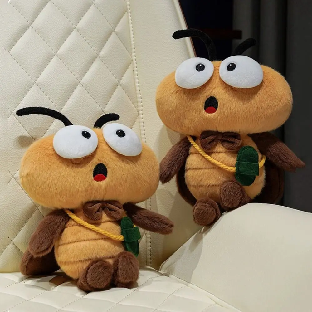 Acompanhia simulada barata macia e fofa animal de pelúcia 21 cm presente de aniversário de barata fofa