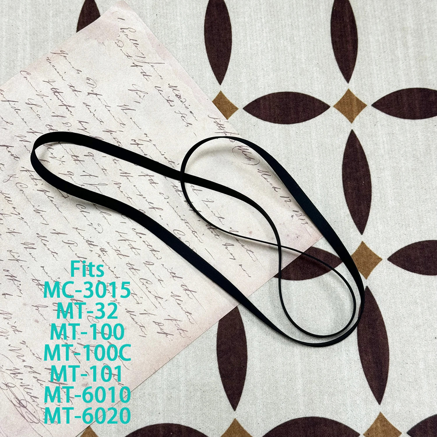 Flat Drive Belt Fits FISHER MC-3015 MT-32 MT-100 MT-100C MT-101 MT-6010 MT-6020 Turntable Platter Belt Repair
