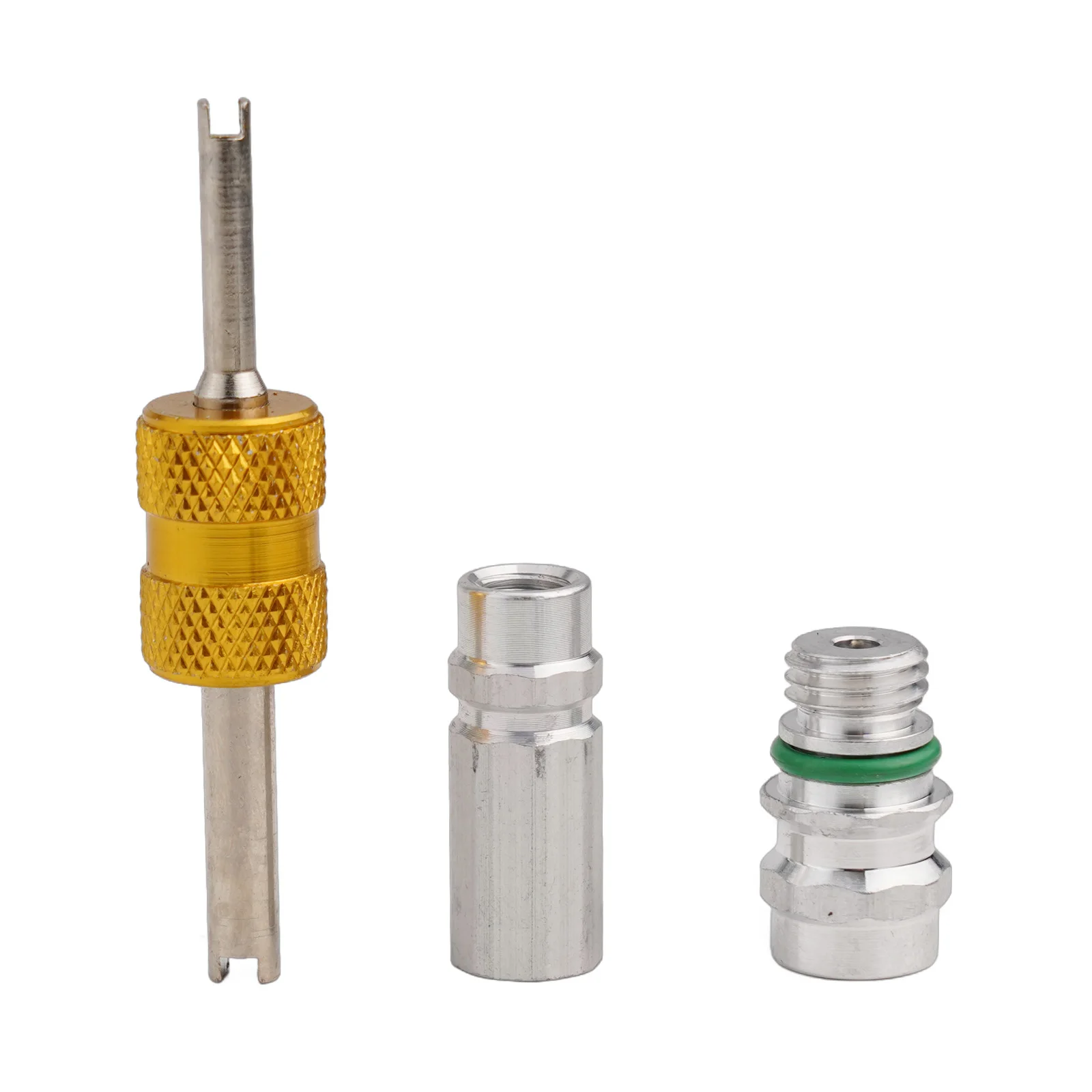 

For Air Conditioning Repair R134a HVAC Valve Core HVAC Valve Core Kit OE Style Oil-resistant High-quality Materials