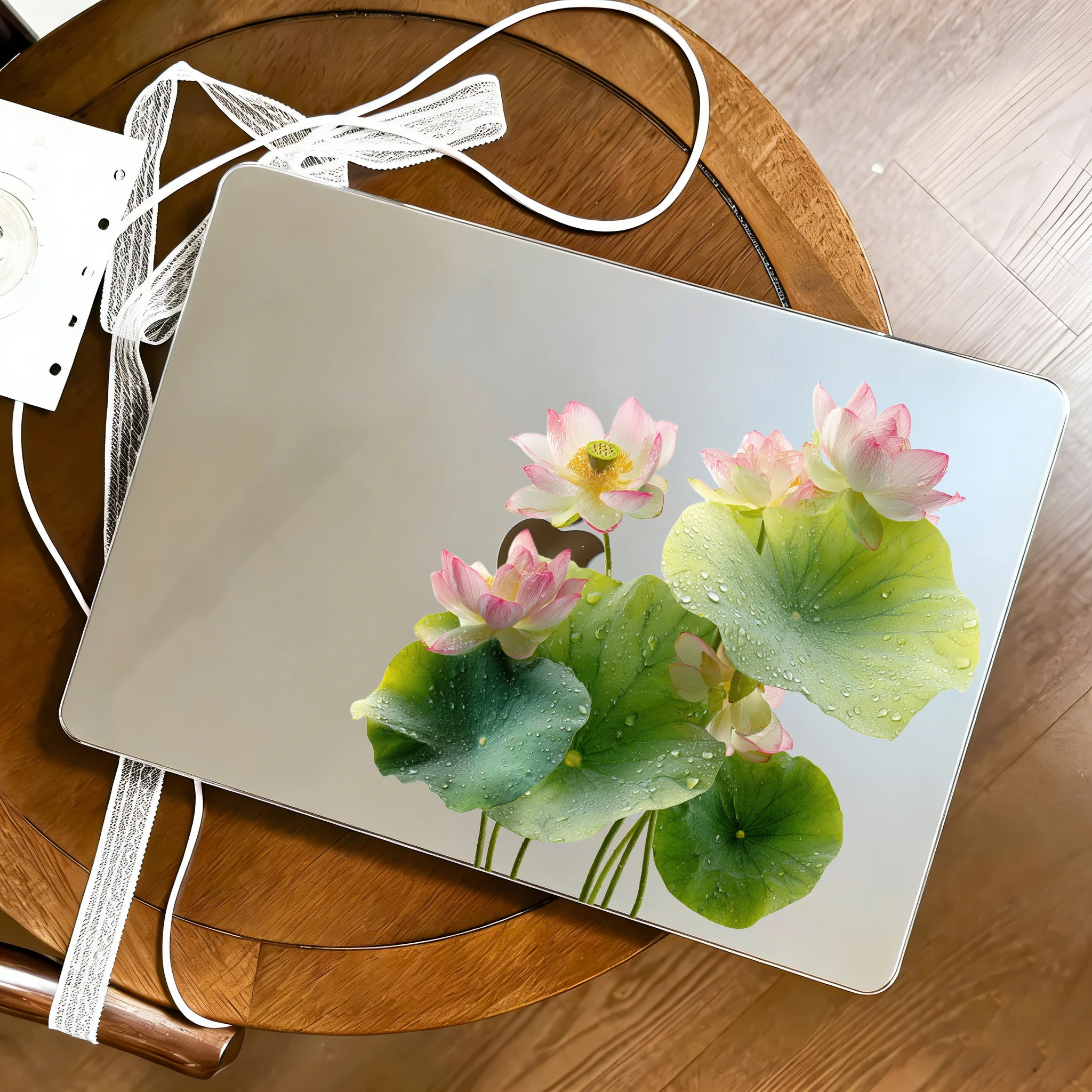 2026 M5 Laptop Case For MacBook Pro Air 13 15.3 13.6 Case M2 M3 M4 Funda For Macbook Pro 13 14.2 16.2 16 Cover Lotus