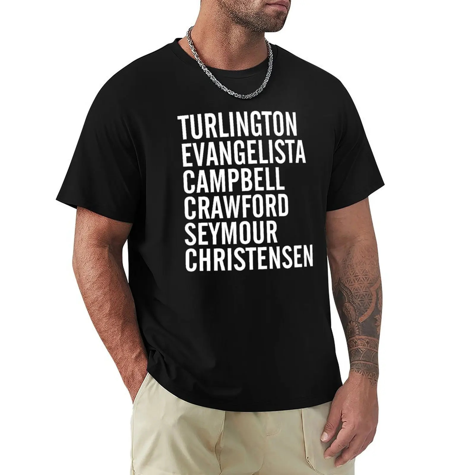 

Turlington, Evangelista, Campbell, Crawford, Seymour & Christensen. (#Request) T-Shirt clothes Men's t-shirts