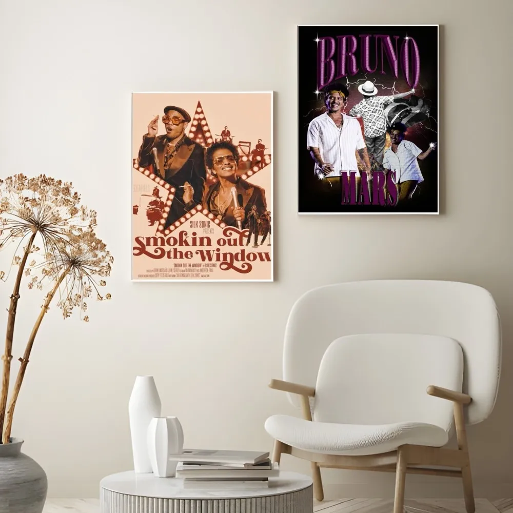 Singer B-Bruno Mars Record Poster Poster Home Poster Prints Perfect Design Nordic Modern Living Room Home Decor Gift