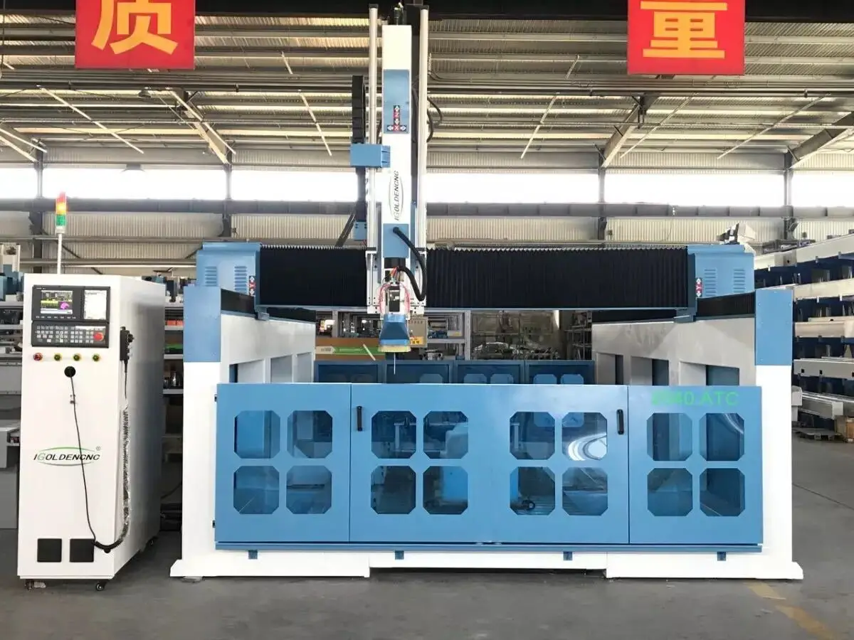 Cnc Axis 4 Foam Carving Router Machinery Foam Cartoon Model Cnc Carving Machine