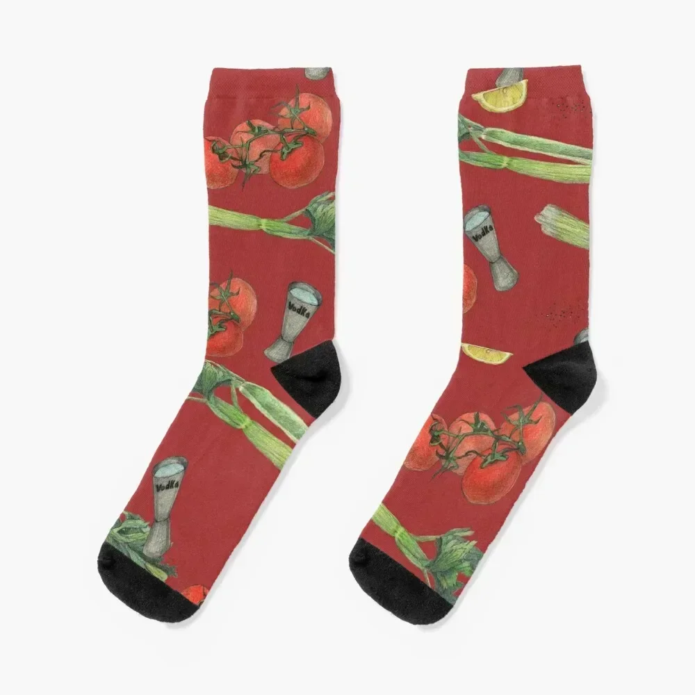 bloody mary recipe Socks warm winter Stockings compression Socks Women Men's