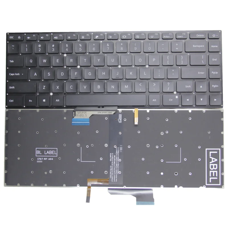 OEM Replacement New US Backlit Keyboard for Xiaomi Mi Pro 15.6‘’ TM1701 171502 171501-01 TM1707
