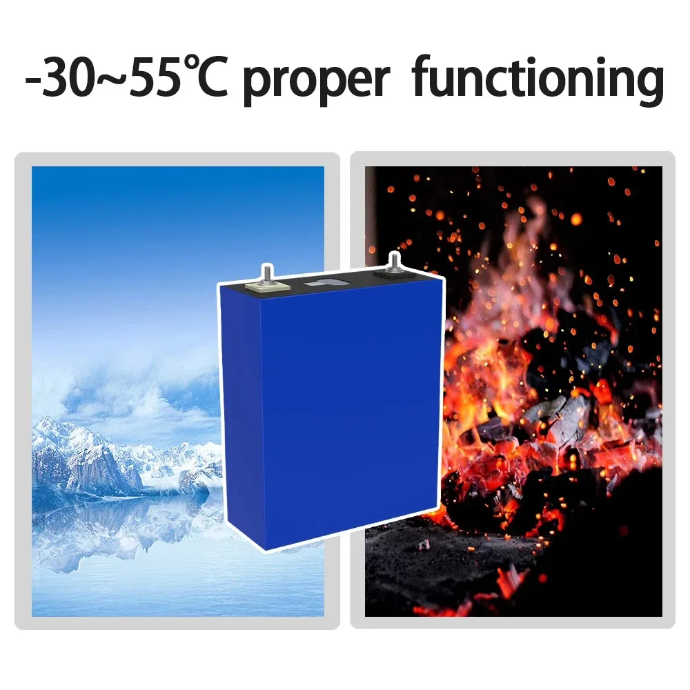 Brand new 16PCS 3.2V 280Ah LiFePO4 Battery Deep Cycle 100% Full Capacity for DIY 12V 24V 48V Home energy solar system