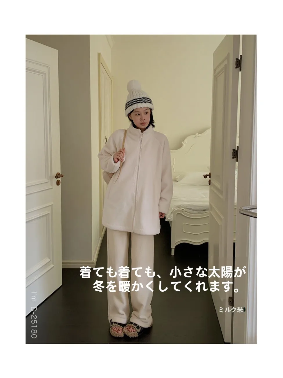 暖かいテディフリースレディースジャケット-d2580-冬用アウターウェア-シープスキンコート-ジッパー開閉-ホーム＆アウトドアウェア-ポリエステル生地