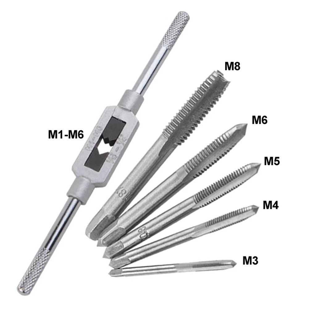 

Adjustable Tap Die Set ForM3-M8 Screw Taps Set For Woodworking Machinery Repair Screw Thread Tap Set