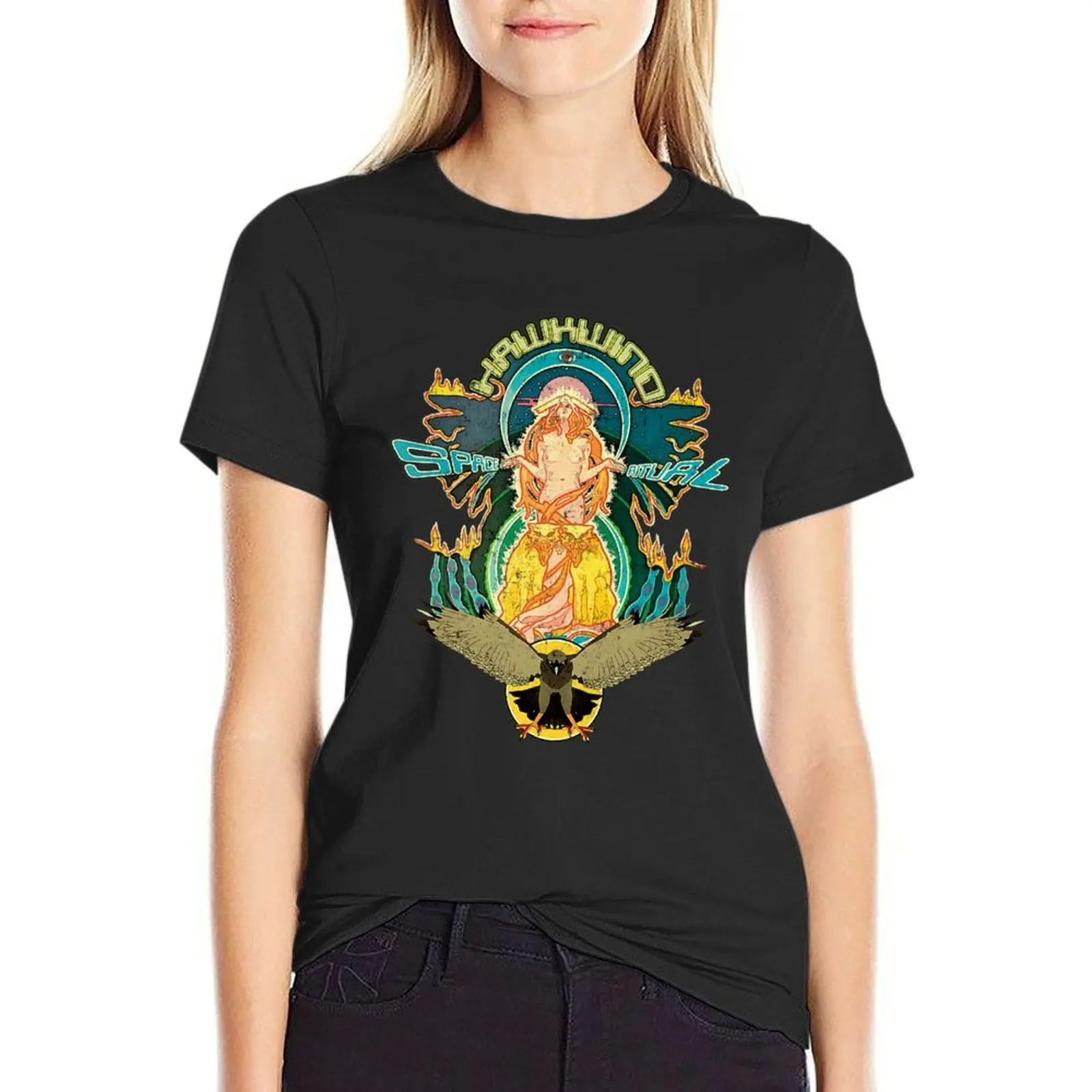 Space Ritual T-Shirt aesthetic clothes tees t-shirt dress for Women graphic