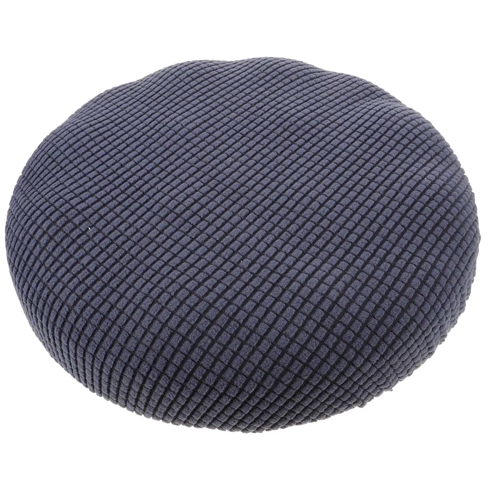 

Round Stool Chair Protector Chair Cover Home Use Polyester Seat Dining Chairs Foldable Functional