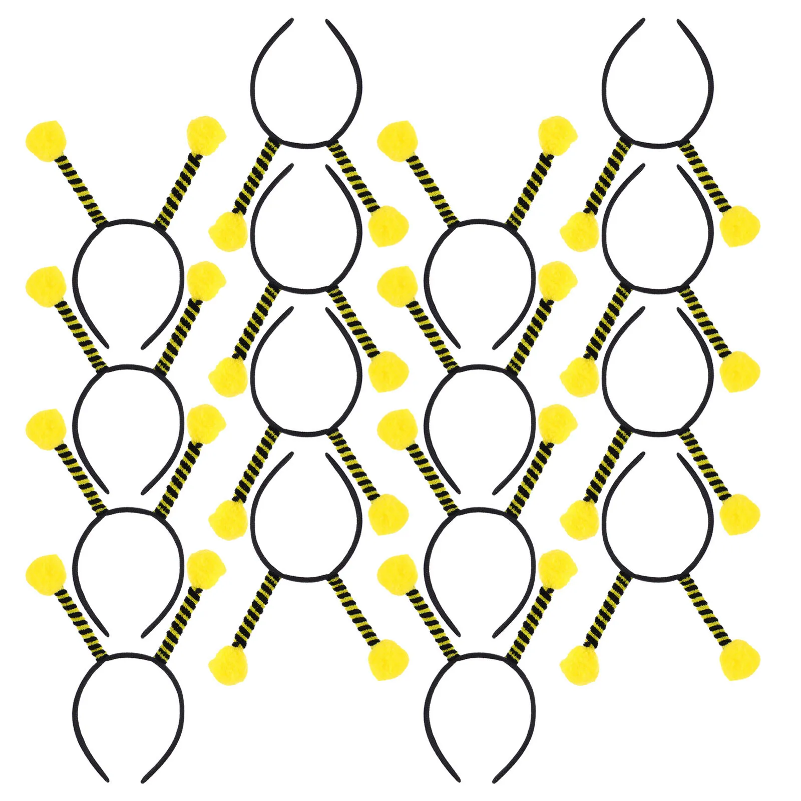 

20Pcs Bee Antenna Headbands Cute Insect Costume Accessories for Halloween Cosplay Bumblebee Party Women Adult Dress Up Headwear