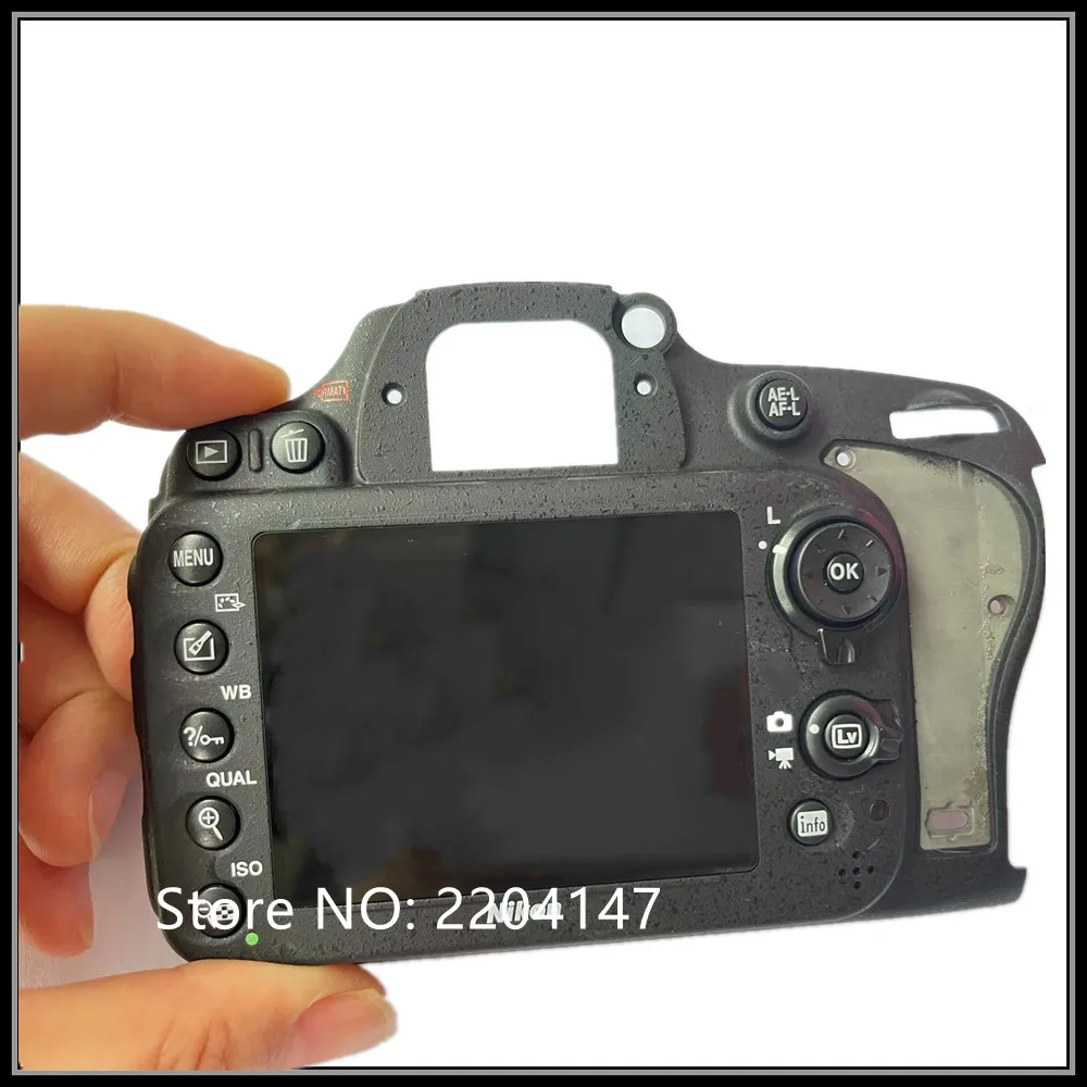 95% NEW Original  For Nikon D600 D610 Rear Cover Back Case Frame Shell With LCD Screen Display