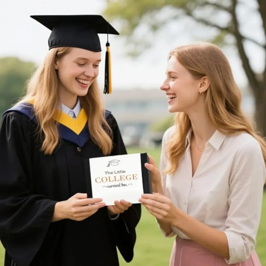 20 Pcs College Survival Gift Cards Box, Graduation Open When Money Holder Card Booklet, University Students Leaving Home Going