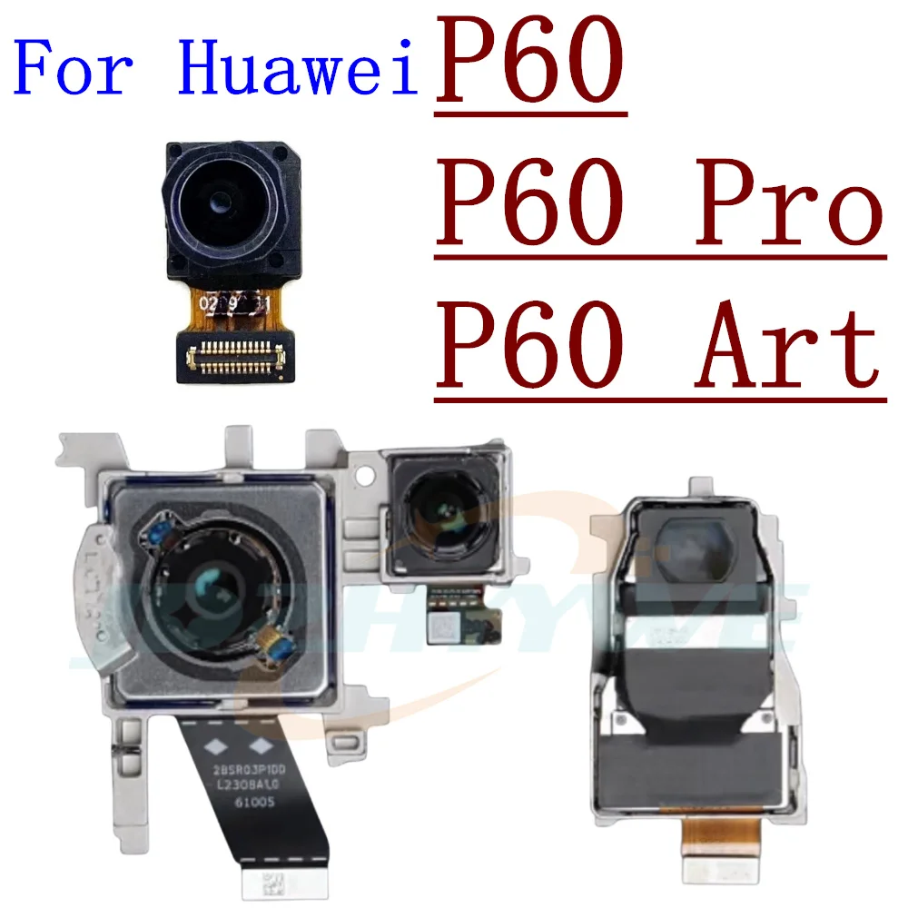 Original Back Camera For Huawei P60 Pro P60 Art Rear Camera Module Backside View Replacement Repair Spare Parts