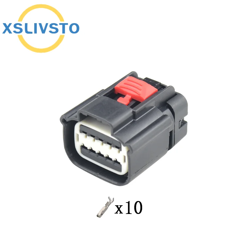 10 Pin Automotive waterproof connector Car daytime running light brake light harness plug 15514821