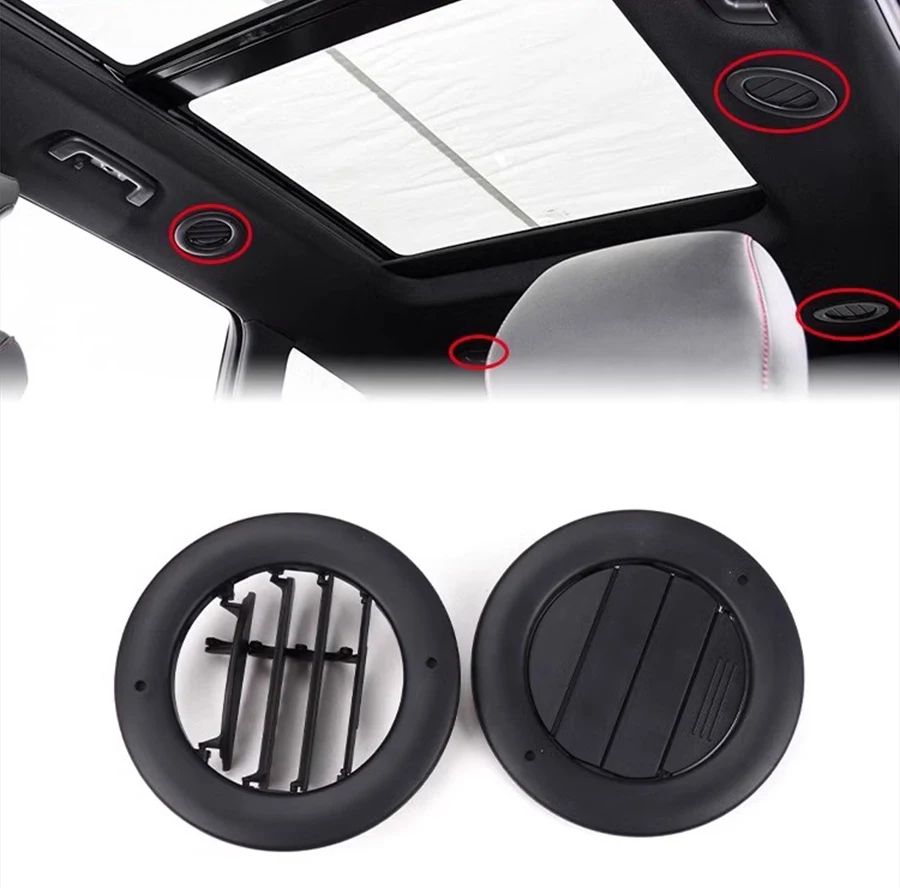 

Wooeight 1 шт., решетка воздуховыпускного отверстия на крыше автомобиля, люк на крыше, ветровая решетка переменного тока, крышка панели для Ford Edge 2015-2022 8A8319893CB, аксессуары