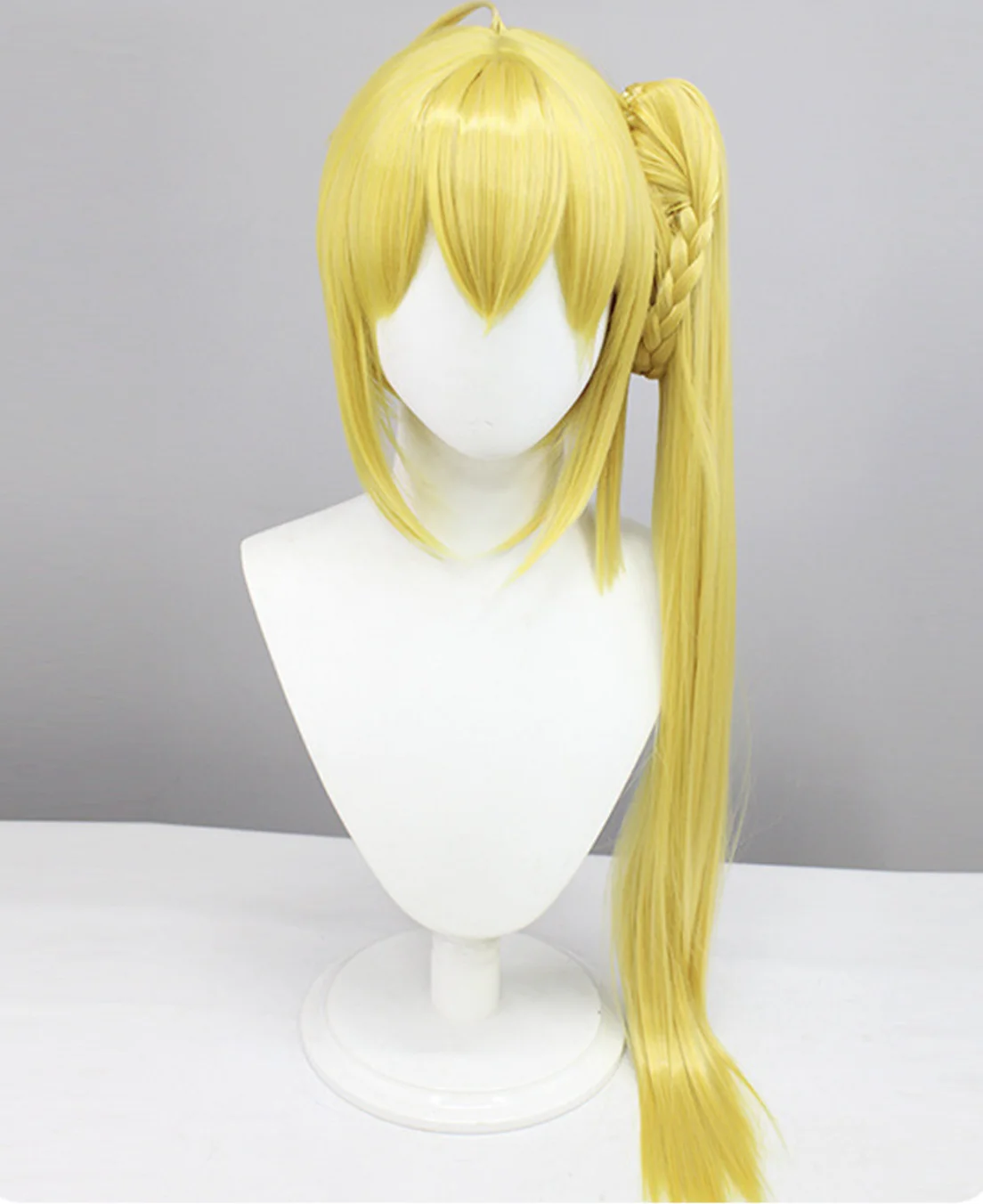 Perruque Cosplay Cosplay Blonde pour Femme, Cheveux Longs Raides, Anime Bocchi, The Rock, Nijika, Ijpiercplay