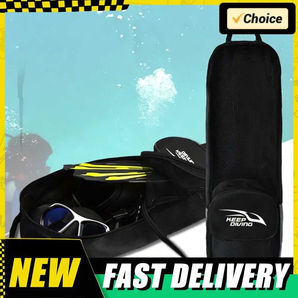 Portable Diving Storage Bags Large Capacity Lightweight Snorkeling Bag Mesh Travel Storage Backpack For Snorkel Enthusiasts Gift