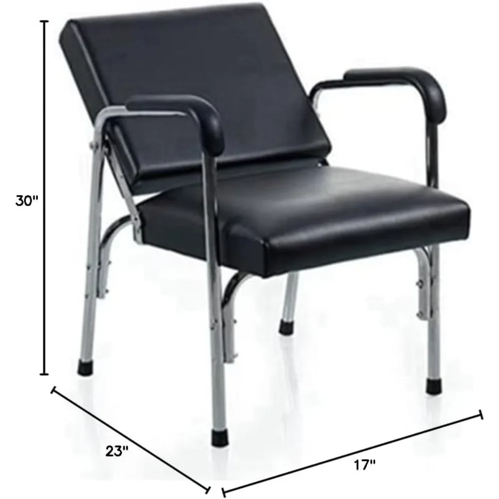 كرسي شامبو مستلق كرسي صالون قابل للتعديل مسند ظهر مقعد واحد لصالون الشعر المنزلي #3