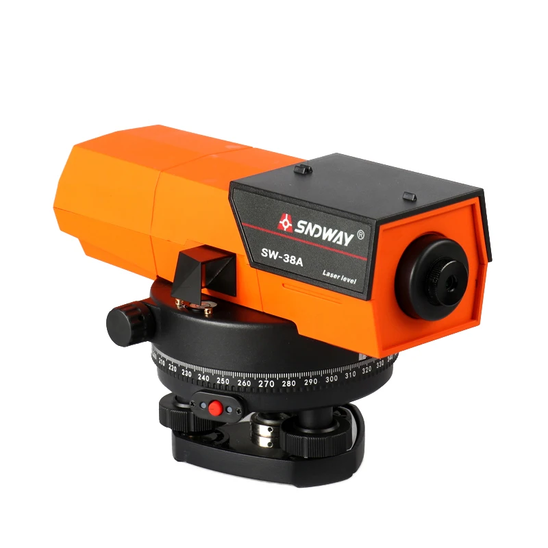 SNDWAY 38X Magnification Optical Automatic Engineering Survey Self-leveling Auto Level with laser