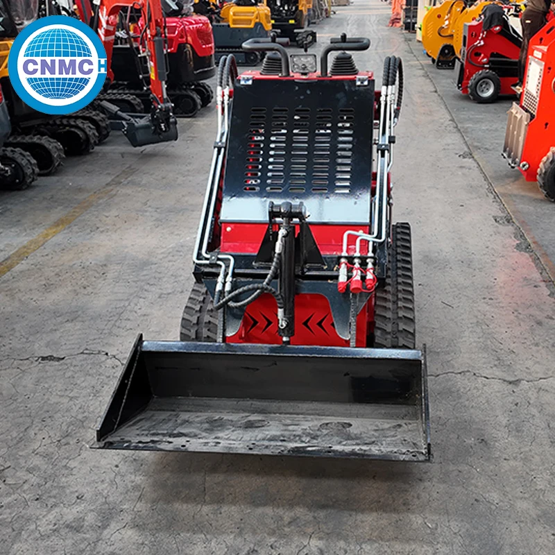 

CNM-380 Mini Skid Steer Loader Compact Stand-on Track Skid Steer Loader CE Certified Customized Skid Steer for Farm