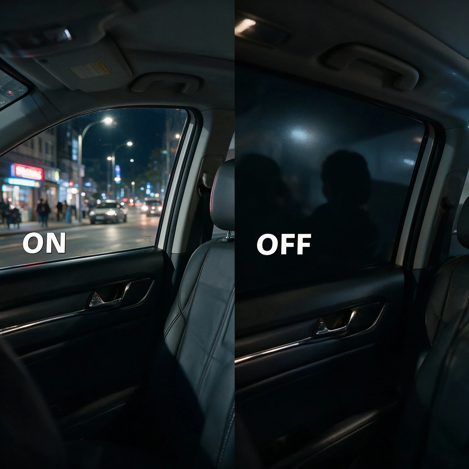 Automotive PDLC Smart Film Switchable Glass Film for Car Window Sunroof Privacy