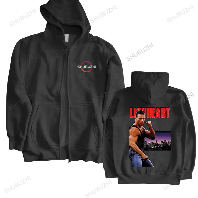 Lionheart Movie Poster Ver 1 Jean Claude Van Damme hoodie (Black) S 5Xl male brand men autumn cotton sweatshirt brand hoody coat