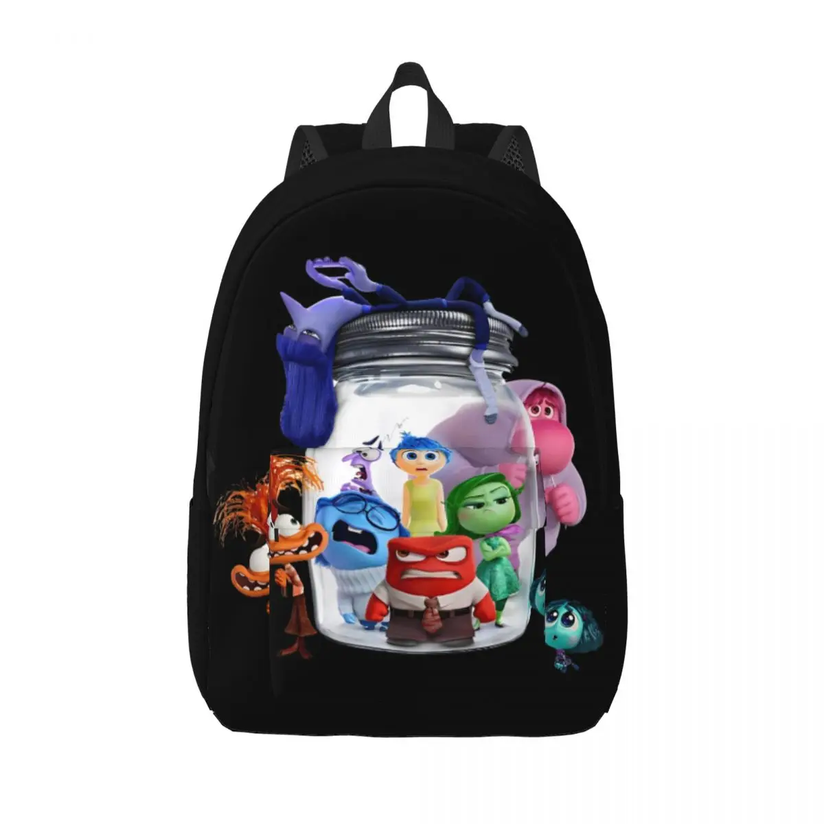 

Inside Out 2 Cartoon Backpack for Boy Girl Kids Student School Bookbag Cute Daypack Preschool Kindergarten Bag Outdoor