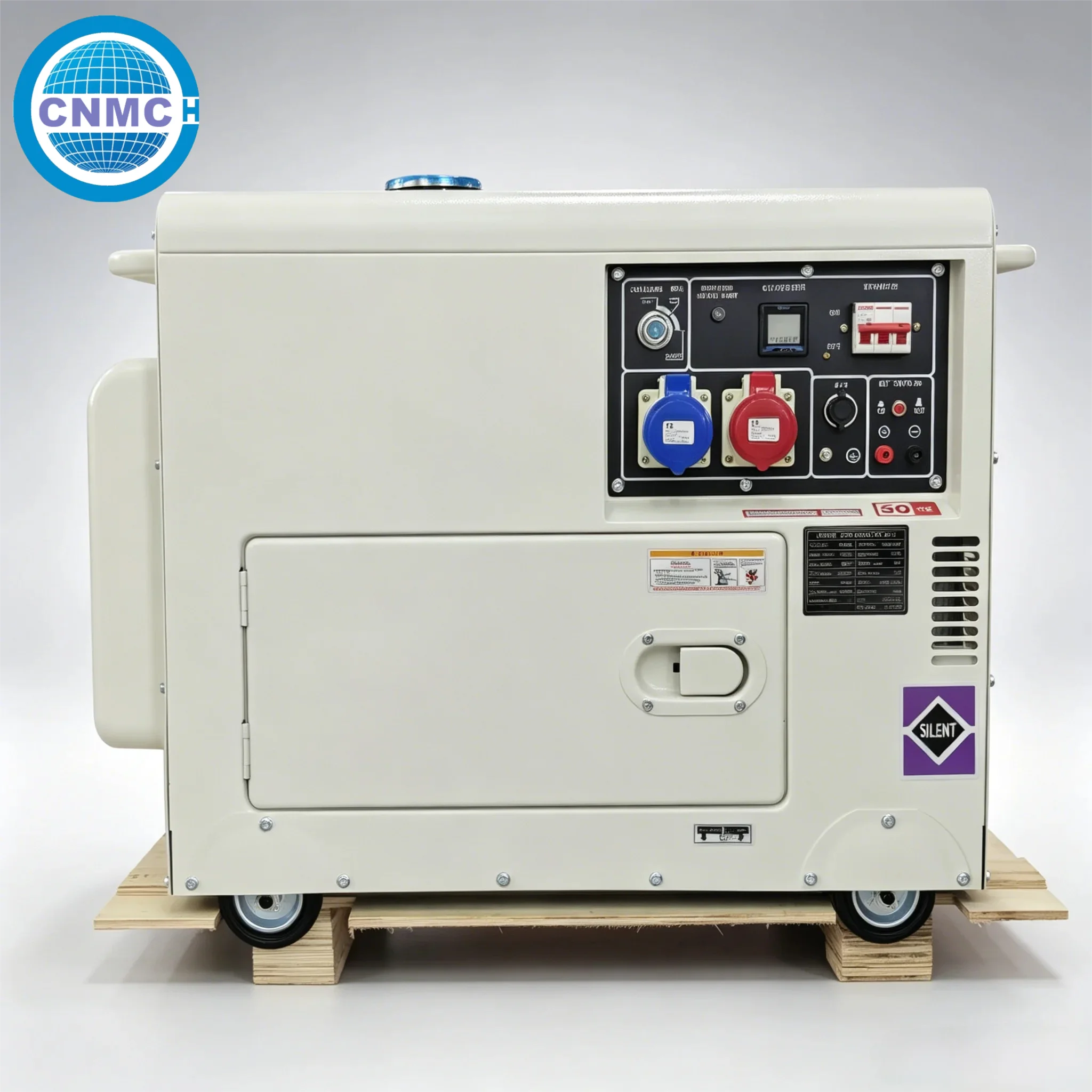 

3KW 5KW 8KW 10KW Silent diesel generator 110V/220V/380V generator diesel With Wheels Electric generators for home electricity