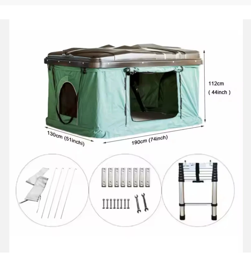 

auto 2 Person dachzelt car roof top Zum Camping dachzelt hartschal