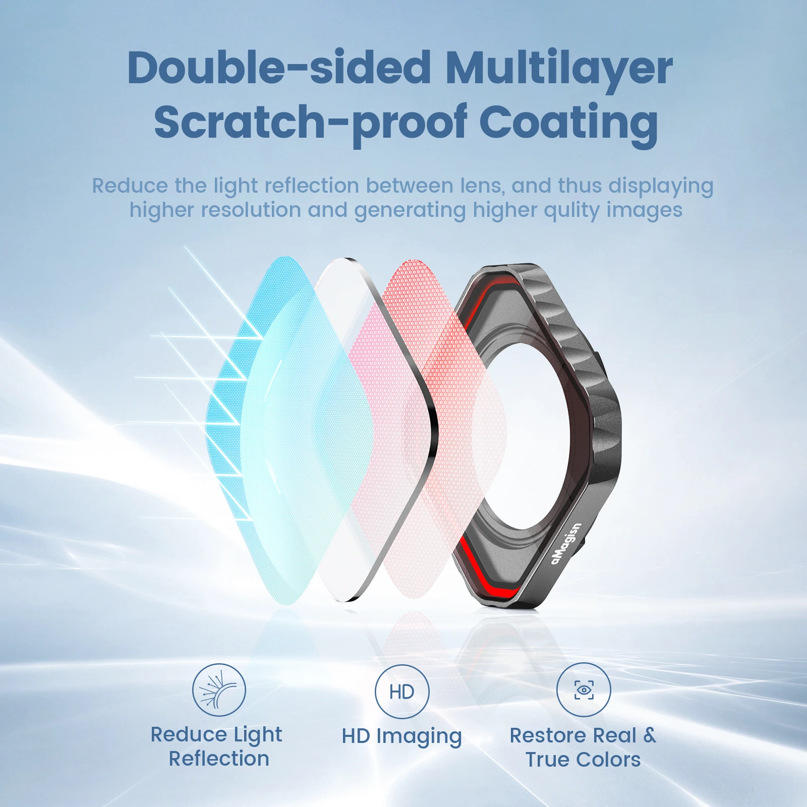 Filtr obiektywu aparatu do Insta360 Ace Pro 2 UV CPL Polaryzacyjny filtr ochronny ND8 ND16 ND32 ND64 Night Star Akcesoria do filtrów aparatu — zdjęcie produktu 2