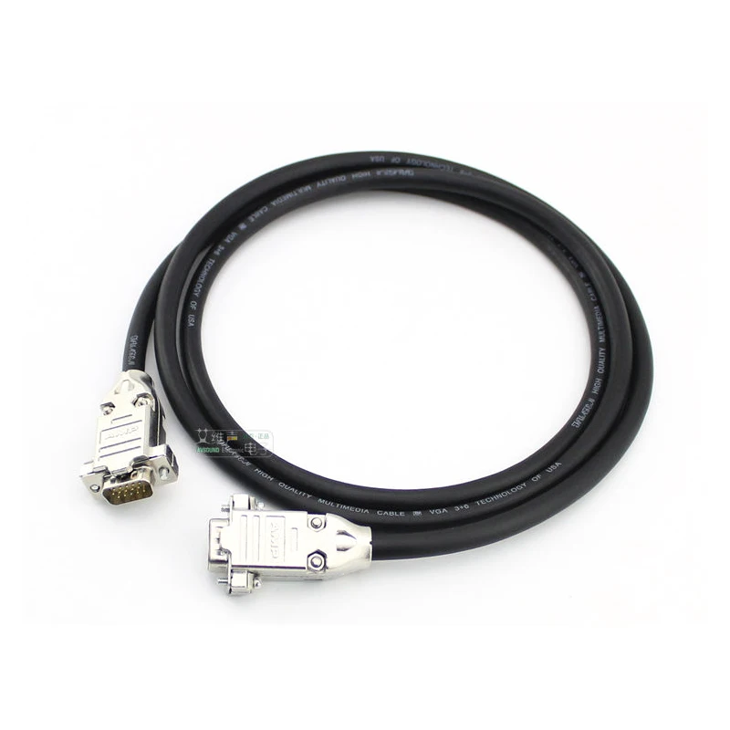 

Кабель VGA, удлинитель между мужчинами, преобразователь кабеля VGA, кабель с медным сердечником для компьютерного монитора, проектора