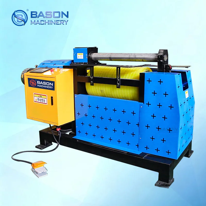 HVAC Duct Machine CNC Rolling Machine Silicone Support Duct Making Machines Two Roll CNC Bending Machine