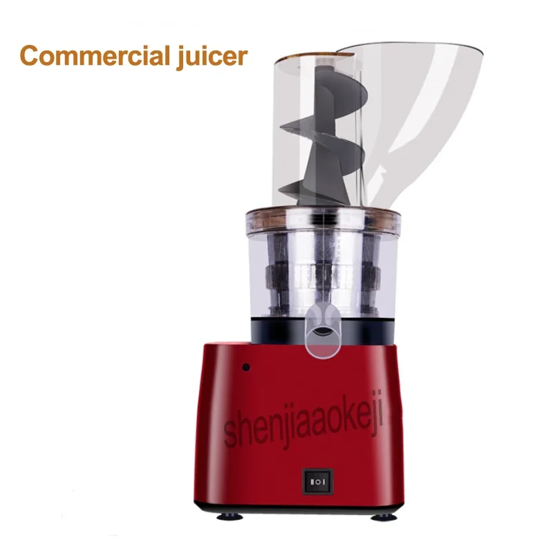 220v/50hz TK-500 Commercial juice machine Automatic 123MM large caliber juicer Fruit juicer No slag Continuous juice  250w