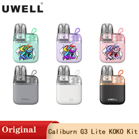 Original Uwell Caliburn G3 Lite KOKO Kit 25W Vape 1200mAh Battery 2.5ml Cartridge Caliburn G3 Integrated Coil E Cigarette