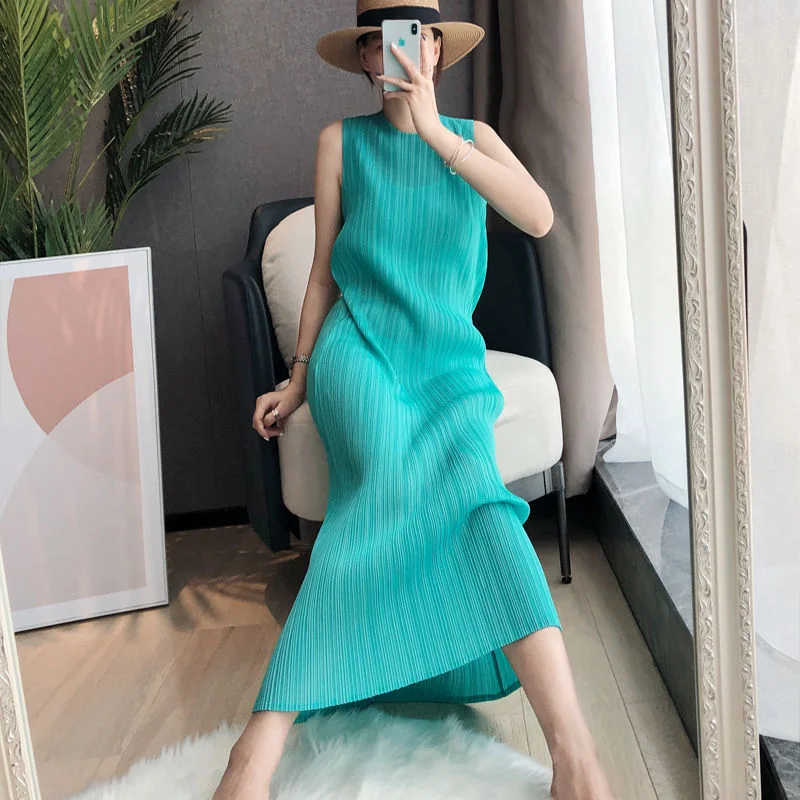 Gilet Svel coréen pour femmes, dr plié, nouvel arrivage d'été, jupe longue assortie pour la maison, t-shirt ow