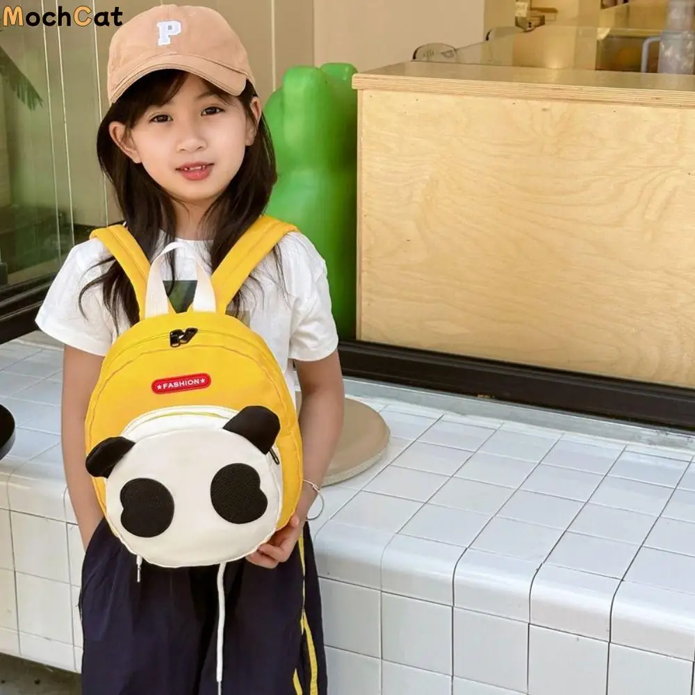 Student Backpack Kids School Backpack Book Bag Cartoon Children's Schoolbag Panda Shape Fashion Primary School Bags