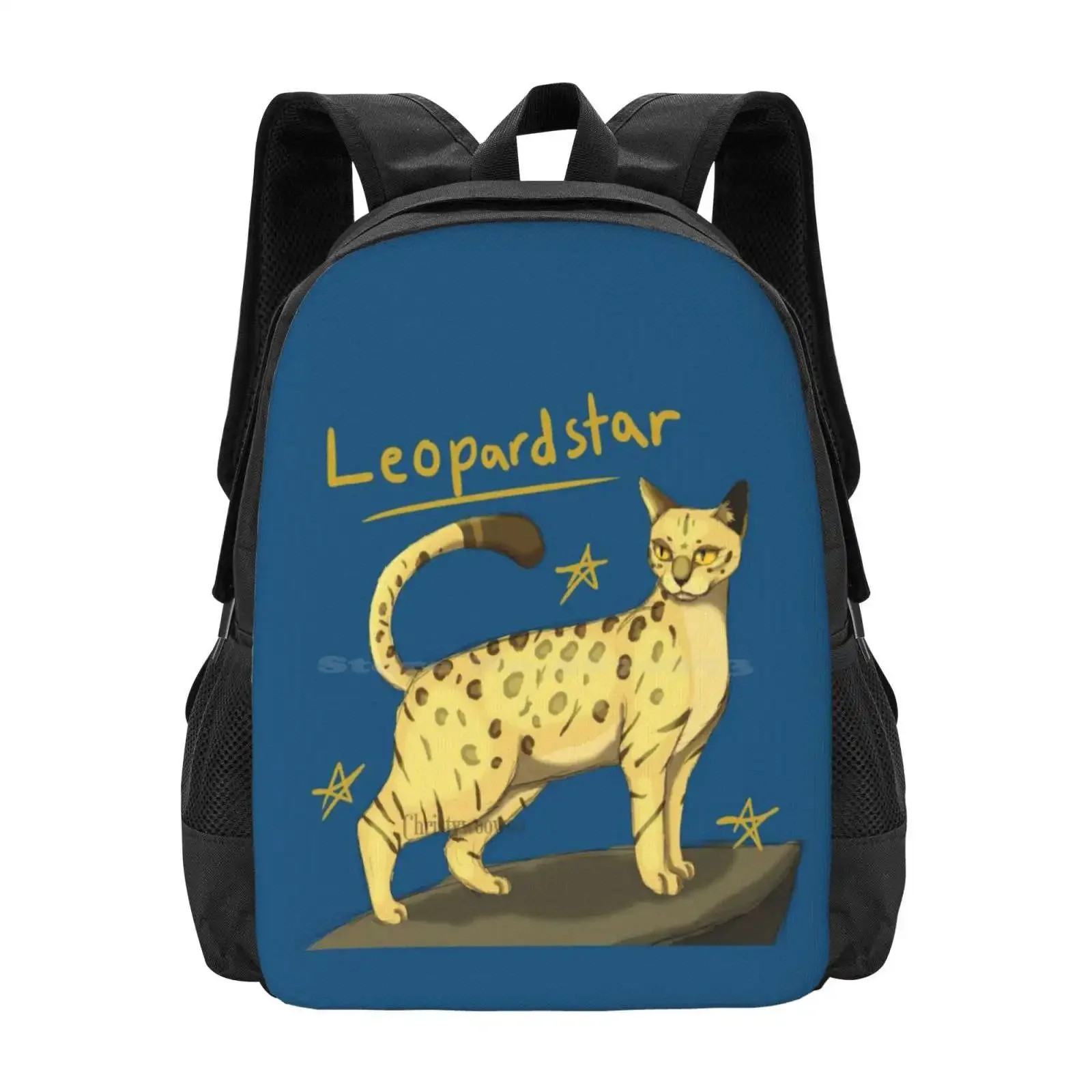 

Leopardstar Лидер продаж школьный рюкзак модные сумки медицинские кошки серия книг эрinhunter Thunderclan Shadowclan злой крем