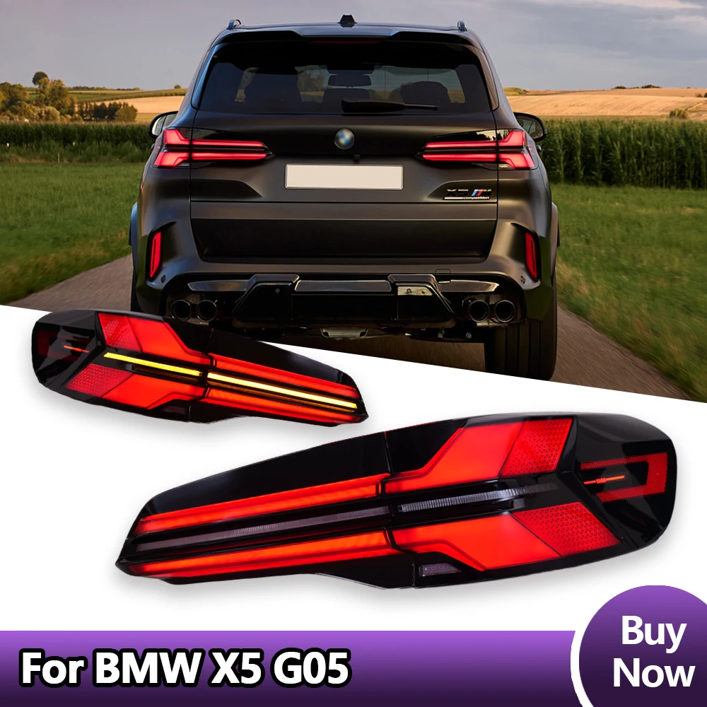 

Автомобильные аксессуары, задние фонари для 2018-2023 BMW G05, задний фонарь светильник X5, задние фонари DRL, запуск динамической модели