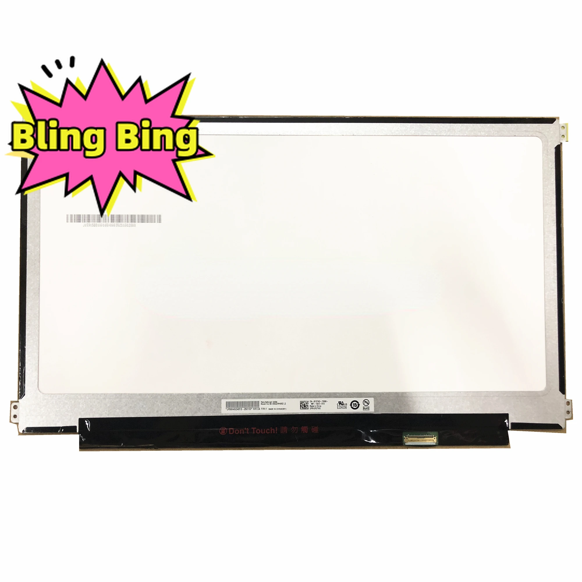 

B156ZAN02.0 fit LQ156D1JW06 15.6'' 3840x2160 4K EDP 40 Pin For Dell Alienware 15 R2 LCD Screen