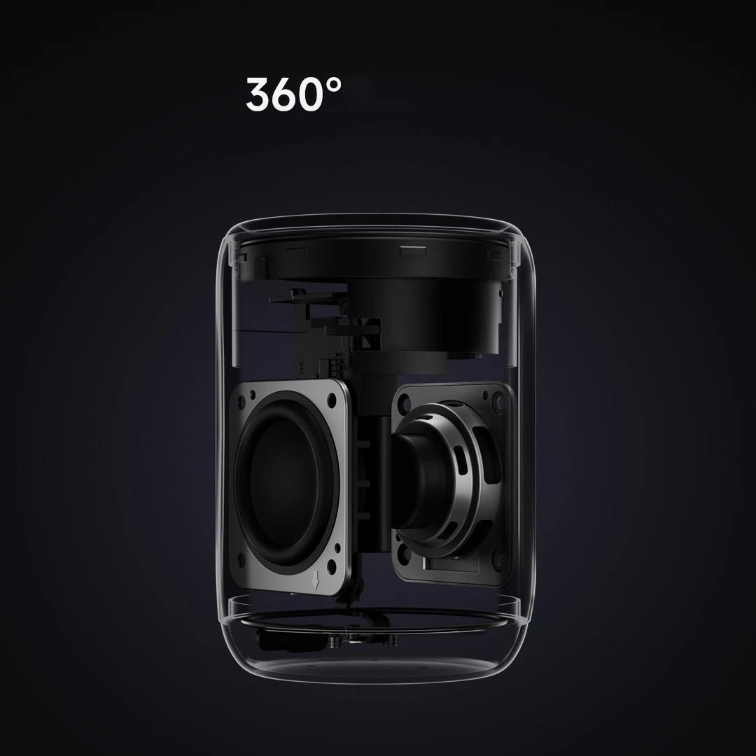 مكبر صوت بلوتوث صغير من نوع sumi ، إضاءة RGB ، مقاومة للماء IP67 ، صوت ستيريو محمول ، مكبر صوت خارجي ، تطبيق miالمنزلي ،