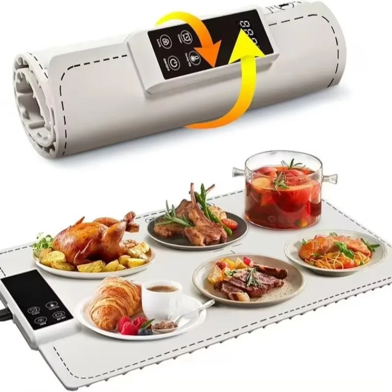 

Multifunctional Silicone Foldable Hot Plate Electric Portable Household Dining Table Heating Insulation Board