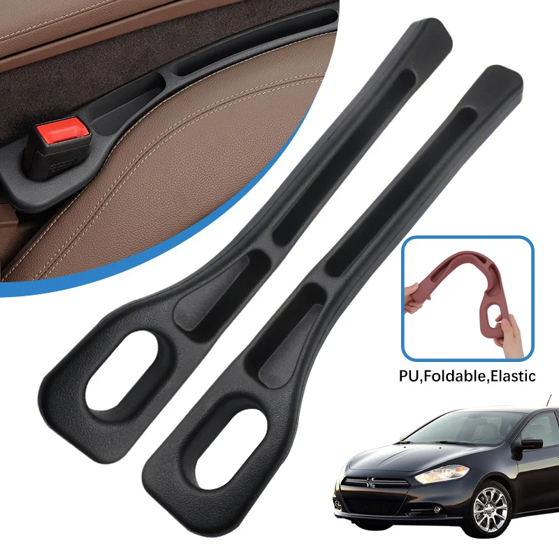 

Car Seat Gap Filler Side Seam Plug Strip Leak-proof Filling Strip For Dodge DART Car Decoration Accessories