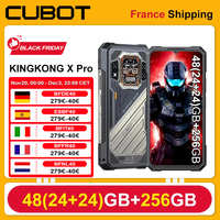 CUBOT KINGKONG X Pro Rugged Smartphone 5G 48GB(24+24) 256GB  10200mAh 33W Dimensity 8200 4nm 3.1GHz 6.72\
