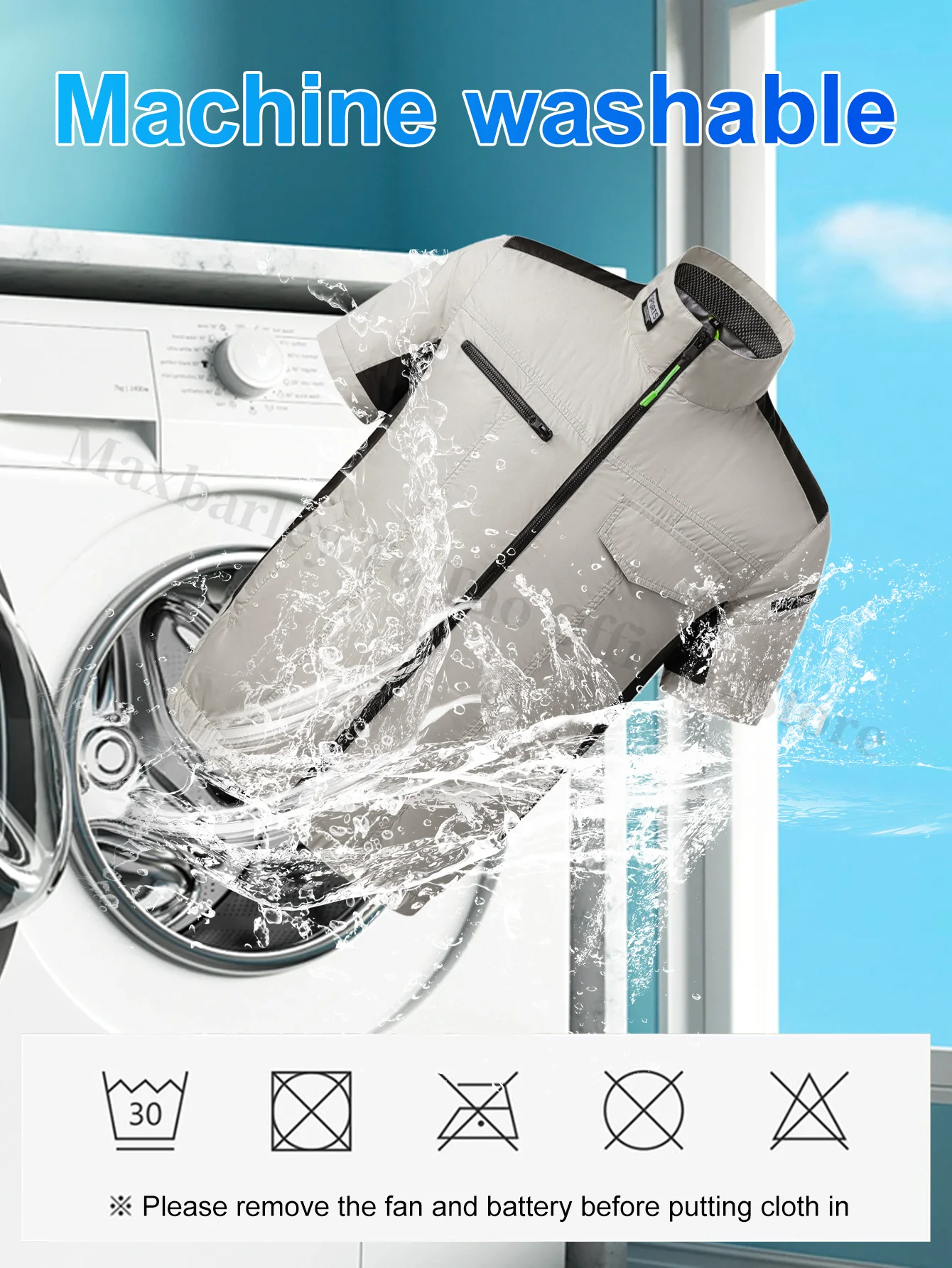 الرجال النساء الصيف التبريد قصيرة الأكمام قميص لصيد السمك مع مروحة USB في الهواء الطلق لحام تكييف الهواء سترة زوجين ارتداء نسيم التكنولوجيا 2025 #4