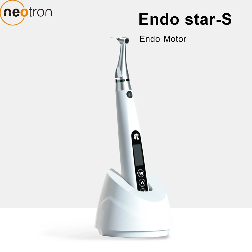 Dental Wireless Endo Motor Insulated 6:1 Reduction Contra Angle Endodontic Treatment Root Canal Therapy Instrument 360 Rotation