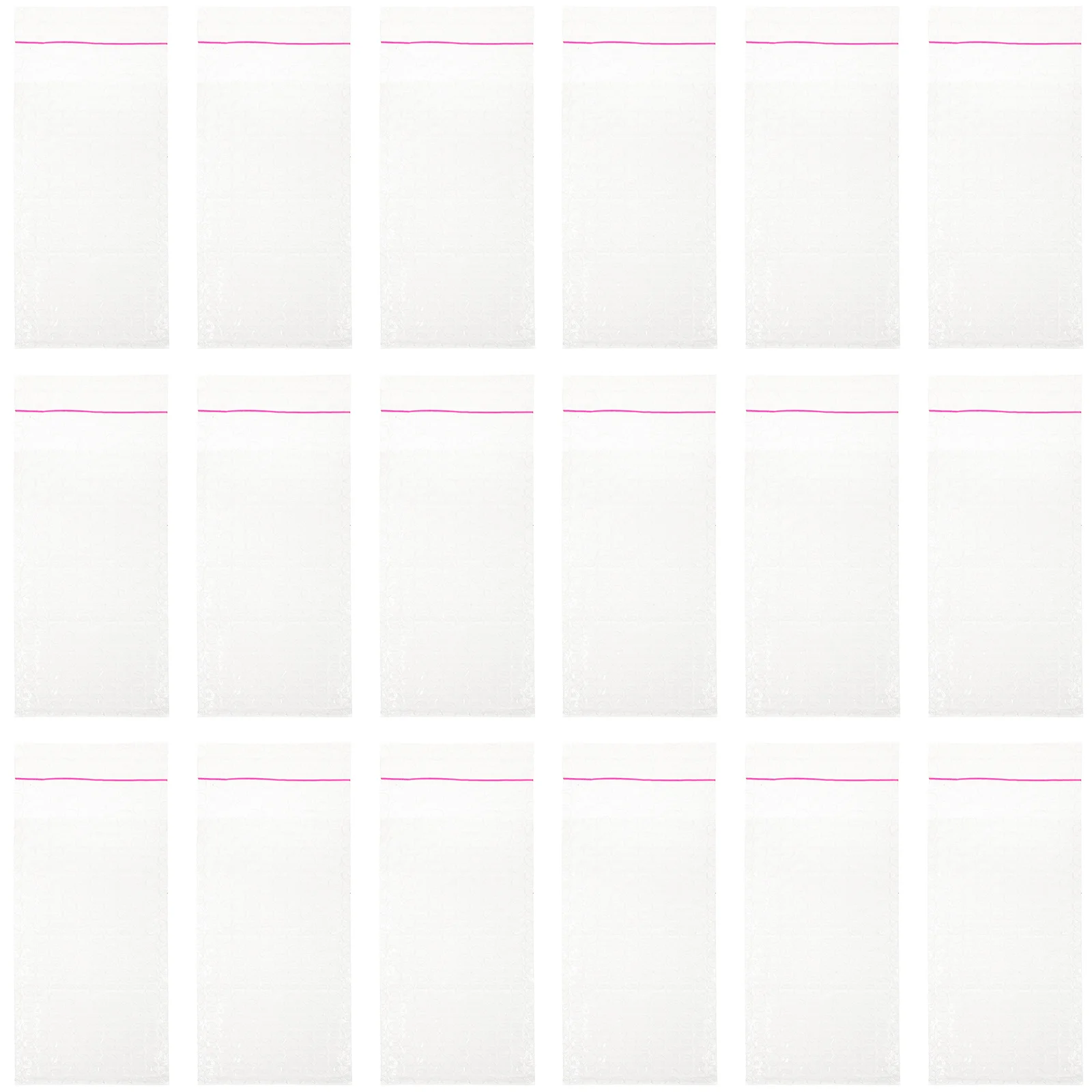 50 stuks doorzichtige gewatteerde enveloppen duurzame pe-materiaalverpakking voor kleine zakelijke benodigdheden verpakking voor kleine bedrijven