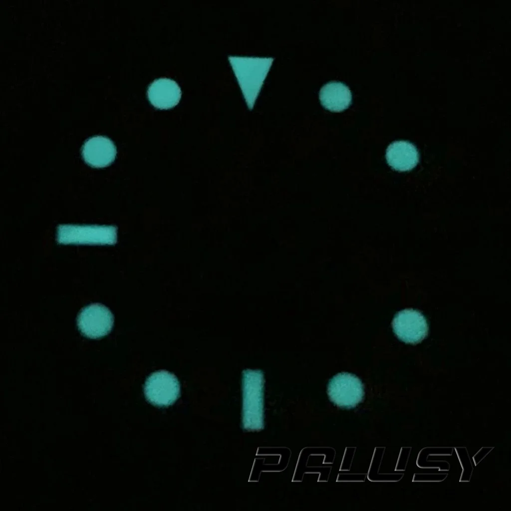 28.5mm NH35 White Blue Green Black Yellow Watch Dial Luminous Watch face Fit NH35 NH36 Movement Replacement Parts