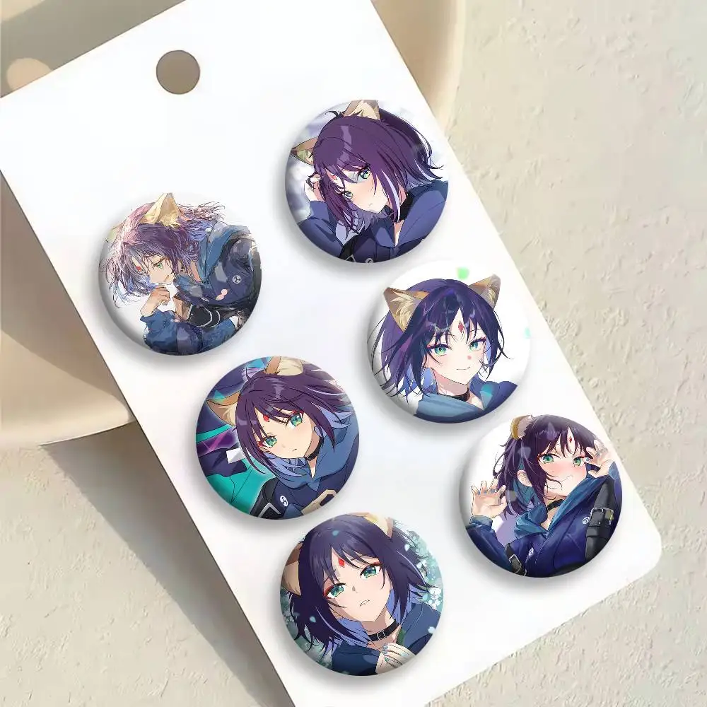 C-Cosmic P-Princess K-Kaguya! I-Iroha S-Sakayori Badges Creative Tinplate Button PinsBrooch Badge Clothes Backpack