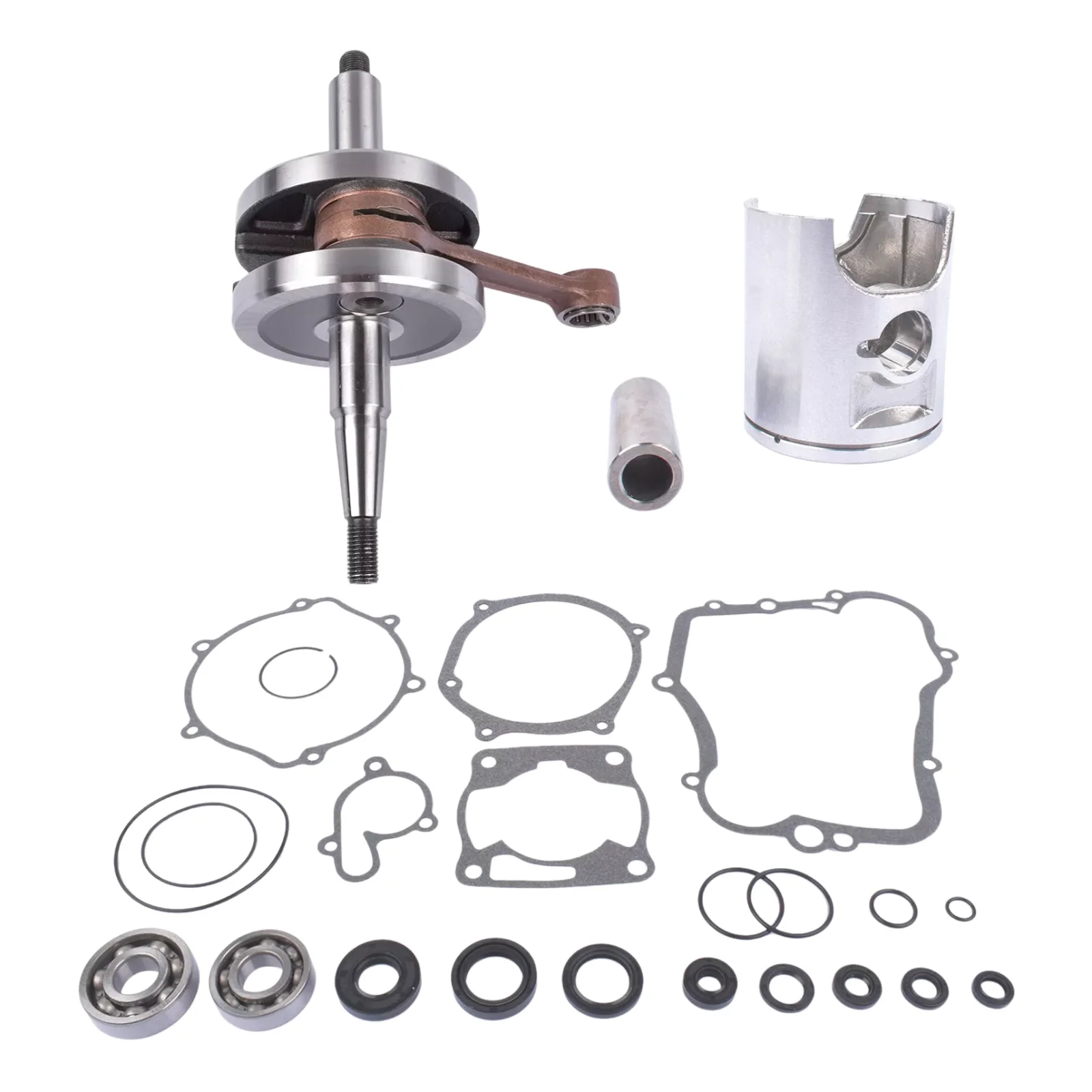 VEHICULOS 1 مجموعة جوانات العمود المرفقي الأختام أسفل نهاية إعادة بناء عدة ل 2002-2014 ياماها YZ85 رقم الجزء CBK0076 805M04750 646M04700